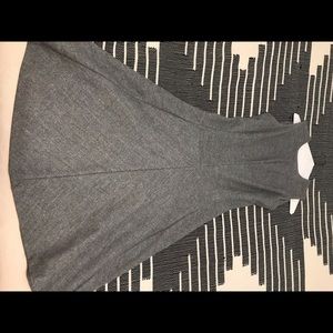 Zara wool grey dress size small